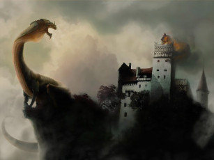 Картинка фэнтези замки