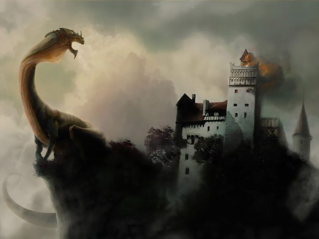 Обои картинки фото фэнтези, замки