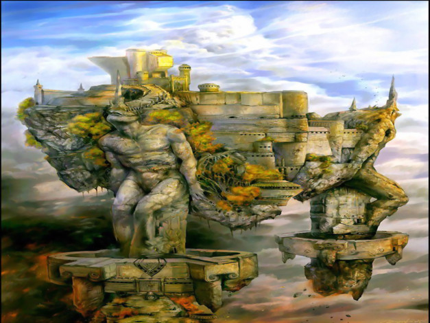 Обои картинки фото фэнтези, замки