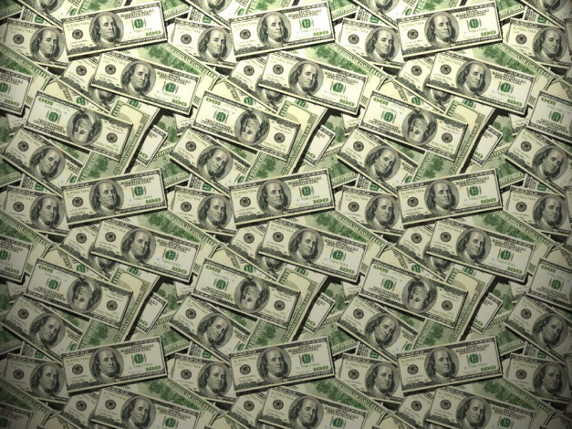 Обои картинки фото разное, золото, купюры, монеты