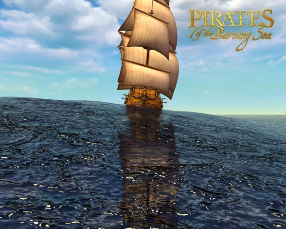Обои картинки фото pirates, of, the, burning, sea, видео, игры, корсары, онлайн