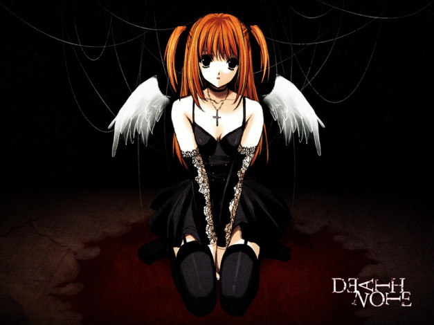 Обои картинки фото аниме, death, note