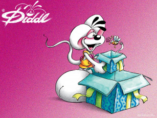 обоя diddl, мультфильмы