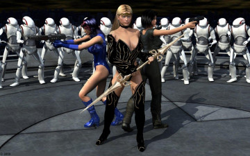 Картинка 3д графика creatures существа