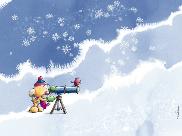 Обои картинки фото diddl, мультфильмы