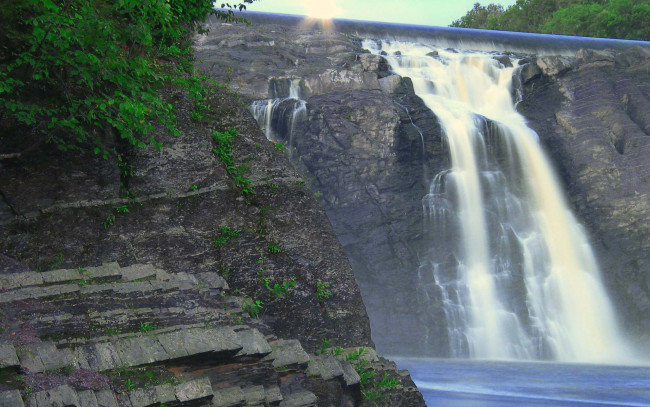 Обои картинки фото природа, водопады