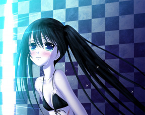 Картинка аниме black rock shooter