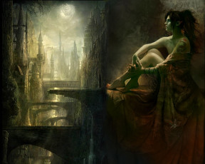 Картинка фэнтези эльфы