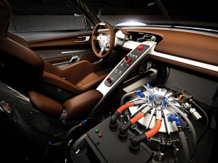 Картинка 918 rsr concept 2011 автомобили спидометры торпедо porsche