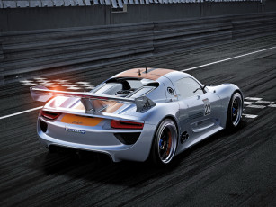 Картинка автомобили porsche 918 rsr