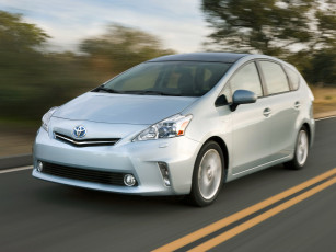 Картинка автомобили toyota prius v