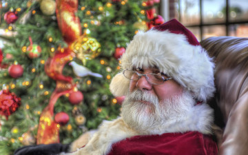 Картинка праздничные дед мороз