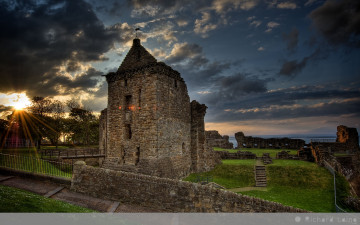 Картинка st andrews castle города дворцы замки крепости
