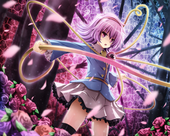 Обои картинки фото аниме, touhou