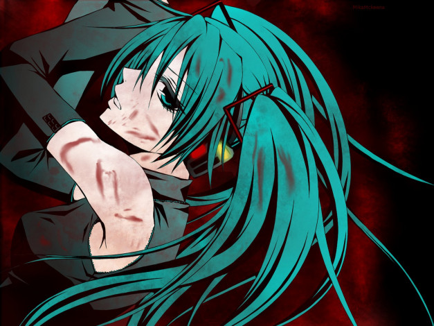 Обои картинки фото аниме, vocaloid