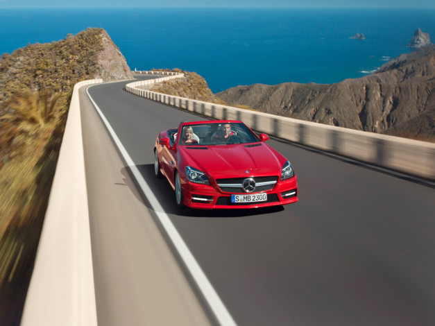 Обои картинки фото автомобили, mercedes, benz, slk