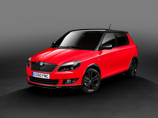 Обои картинки фото автомобили, skoda, fabia