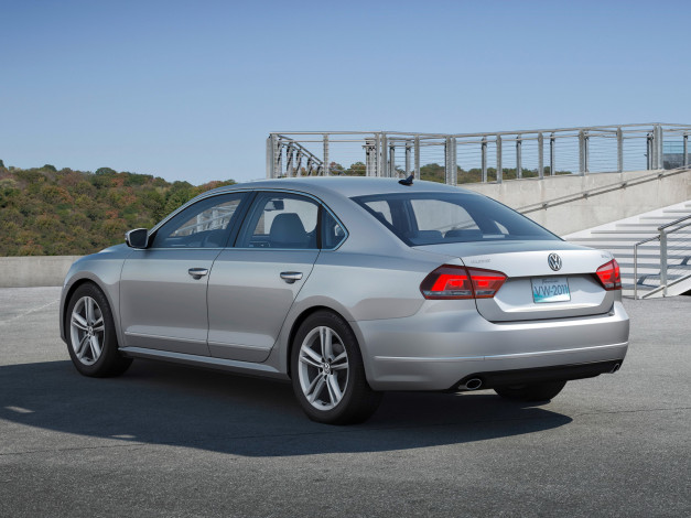 Обои картинки фото passat, 2011, автомобили, volkswagen