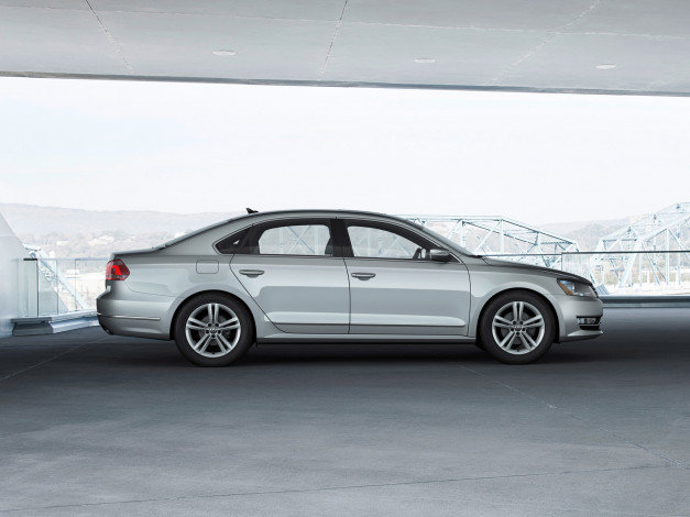 Обои картинки фото passat, 2011, автомобили, volkswagen