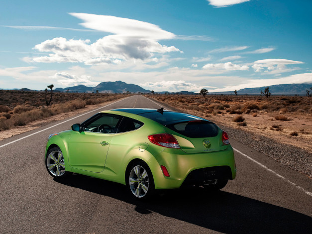 Обои картинки фото veloster, 2011, автомобили, hyundai