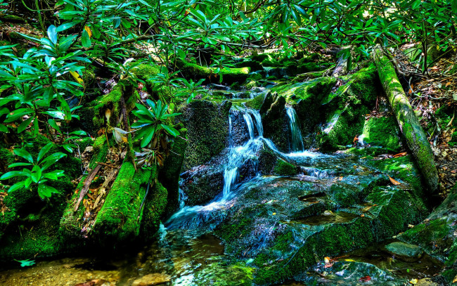 Обои картинки фото природа, водопады