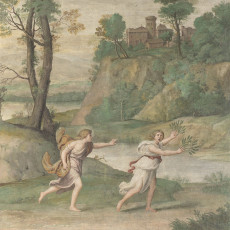 Картинка domenico zampieri apollo pursuing daphne рисованные domenichino