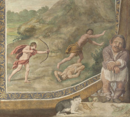 Картинка domenico zampieri apollo killing the cyclops рисованные domenichino