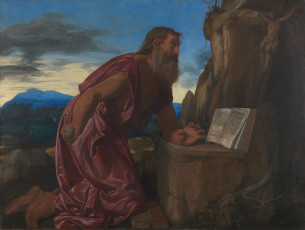Картинка giovanni girolamo savoldo saint jerome рисованные