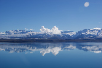 Картинка природа реки озера горы озеро облака небо