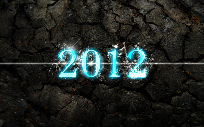Обои картинки фото праздничные, векторная, графика, новый, год, 2012