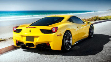 Картинка ferrari 458 italia автомобили скорость мощь красота автомобиль