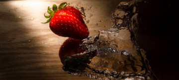 Картинка еда клубника +земляника