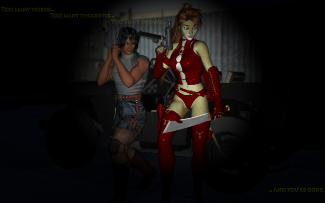 Обои картинки фото 3д графика, fantasy , фантазия, девушки