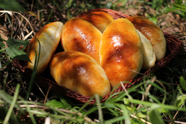 Обои картинки фото еда, пироги, пирожки