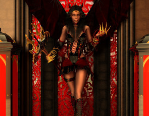 Картинка 3д+графика существа+ creatures фон взгляд кастаника