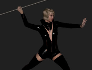 Картинка 3д+графика люди+ people взгляд девушка фон