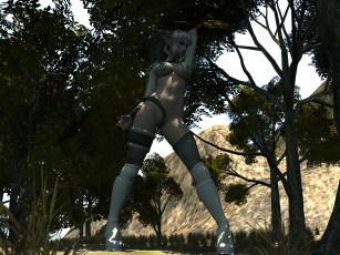 Картинка 3д+графика эльфы+ elves фон взгляд эльфийка