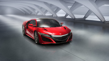 Картинка автомобили acura красный nsx 2016г