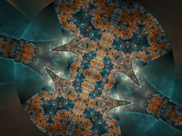 Обои картинки фото 3д графика, фракталы , fractal, фон, узор, цвета