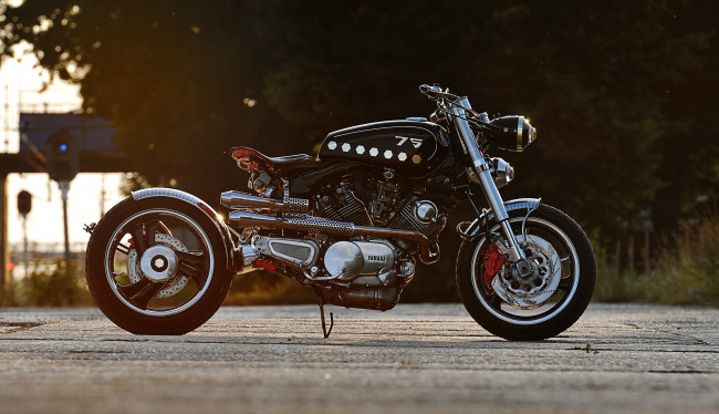Обои картинки фото мотоциклы, customs, custom