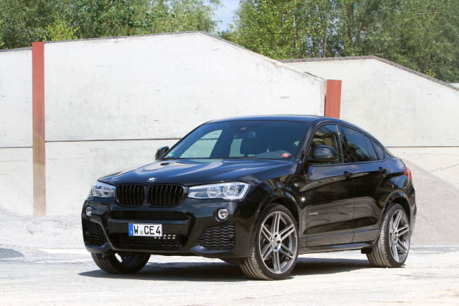 Обои картинки фото автомобили, bmw, sports, manhart, racing, x4, xdrive35d, m, 2014г, f26, package, темный