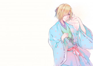 Картинка аниме yuri+on+ice юрий плиседский