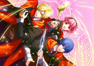 Картинка аниме wand+of+fortune парни