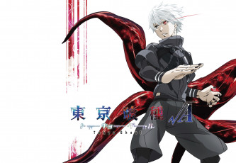 Картинка аниме tokyo+ghoul канеки