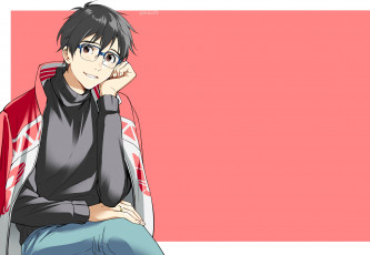 Картинка аниме yuri+on+ice катсуки юри