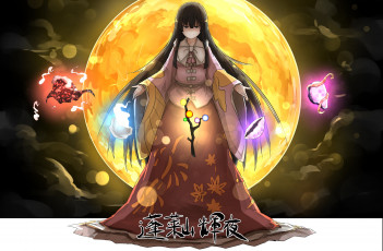 Картинка аниме touhou houraisan kaguya