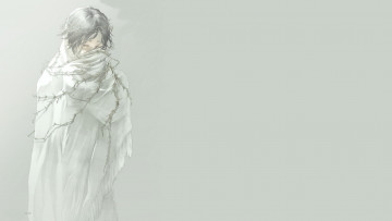 Картинка аниме unknown +другое парень накидка