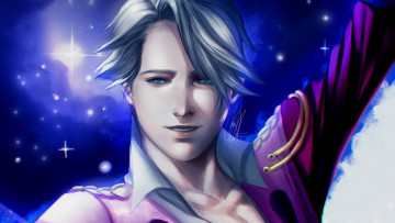 Картинка аниме yuri+on+ice виктор никифоров