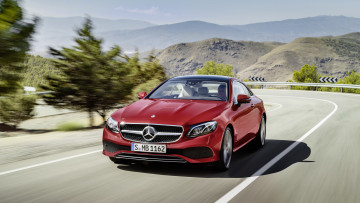 обоя mercedes-benz e-class coupe 2017, автомобили, mercedes-benz, e-class, 2017, coupe