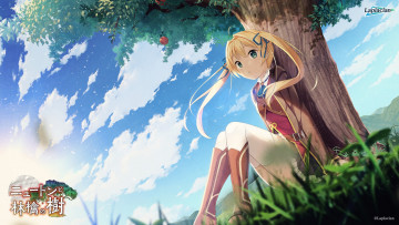 Картинка newton+to+ringo+no+ki аниме alice bedford